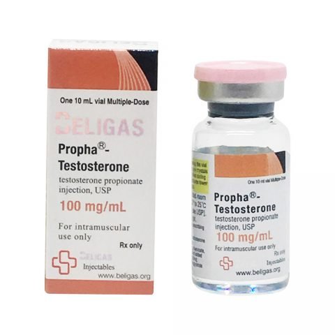 Propha Testosterone 100mg 10ml Beligas Pharmaceuticals
