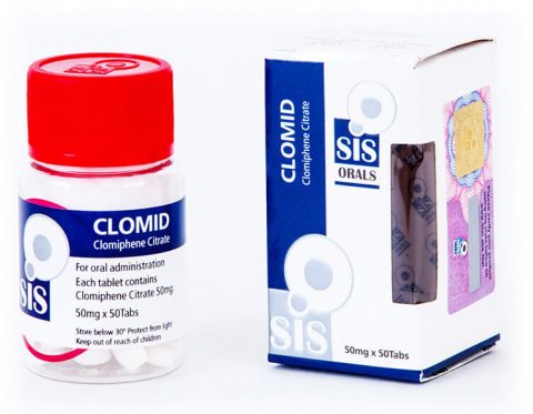 Anti Estrogen Clomid Clomid - 50 tabs - 50mg - SIS Labs