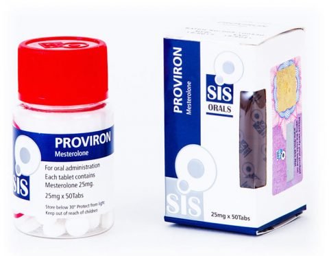 Anti Estrogen Proviron Proviron - 50 guias - 25mg - SIS Labs