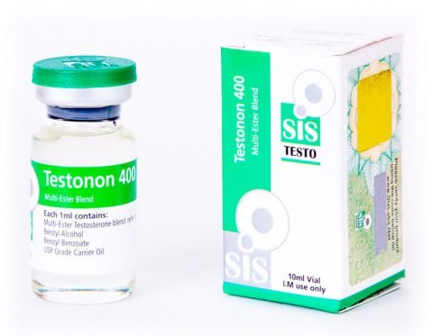 Testosterone Sustanon iniettabile Testonon 400 - flaconcino da 10 ml - 400 mg - SIS Labs