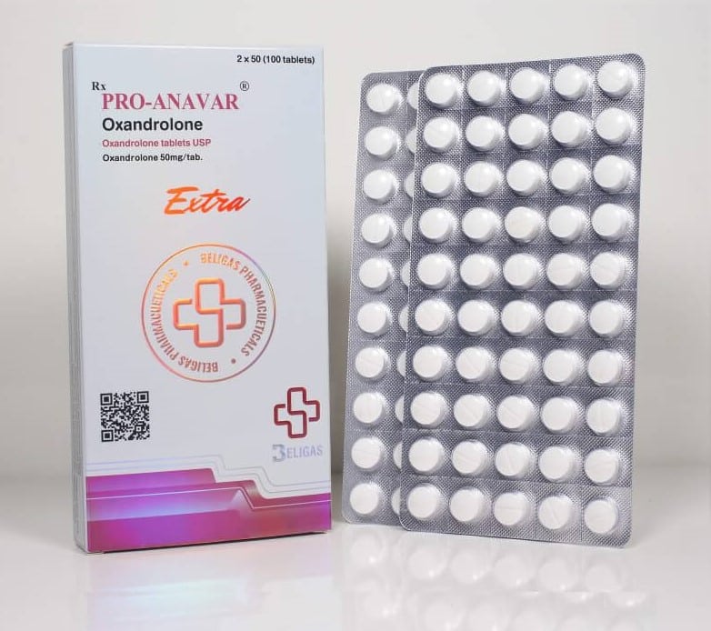 Anavar Pro (50 mg 100 compresse) – Beligas (internazionale)