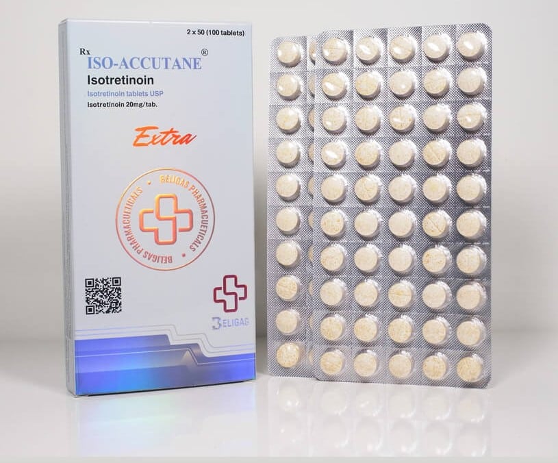 Iso Accutane-20mg-100tabs-Beligas