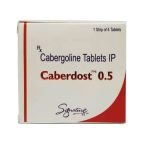Cabergoline (Dostinex) 0,5 mg (4 pillen) – Handtekening