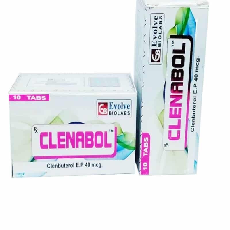 Clebuterol 40mcg (10 pastillas) – Evolve Biolabs