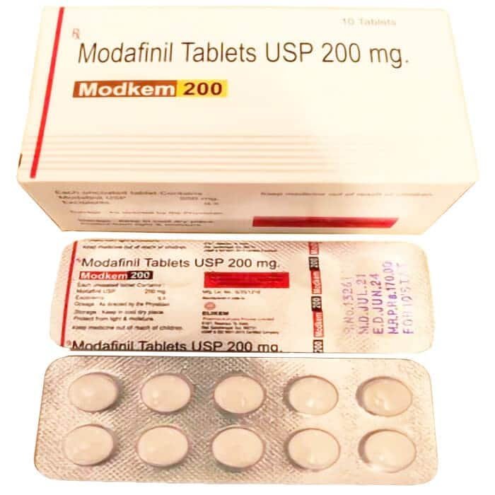 Modafinil 200mg (10 pastillas) – Orange City