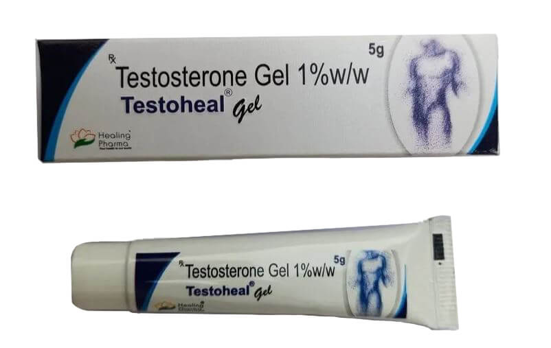 Gel de testosterona (sachê de 5g) Healing Pharma 2getmass.to