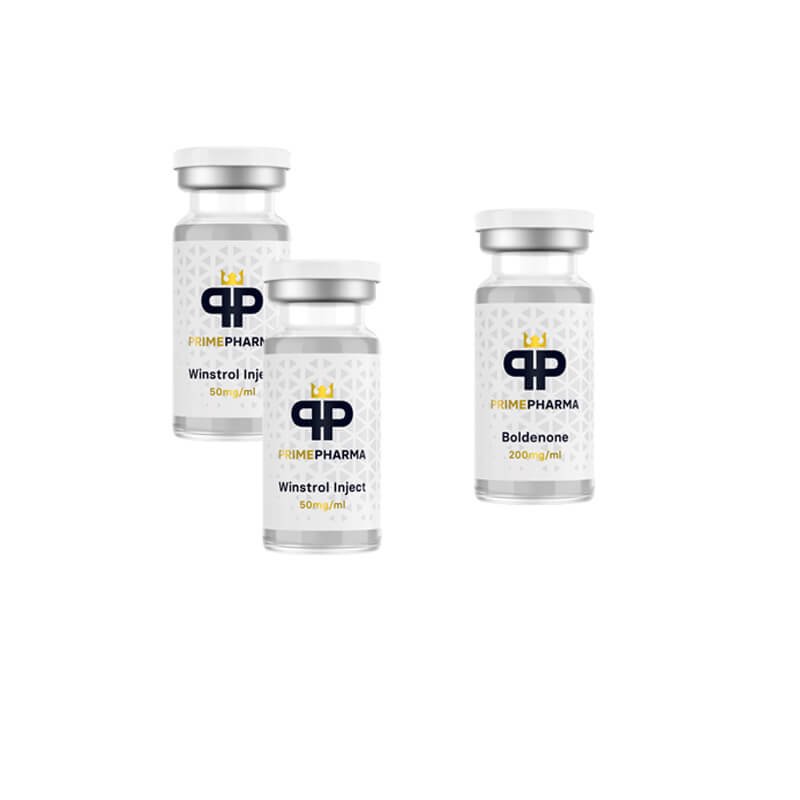 Pacote de resistência – Boldenona + Winstrol – Esteroides injetáveis – Prime pharma
