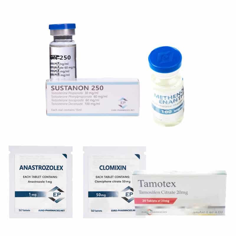 TROCKENE MUSKELPACKUNG (INJEKT) – SUSTANON + PRIMOBOLAN + PCT (8 Wochen) Euro Pharmacies