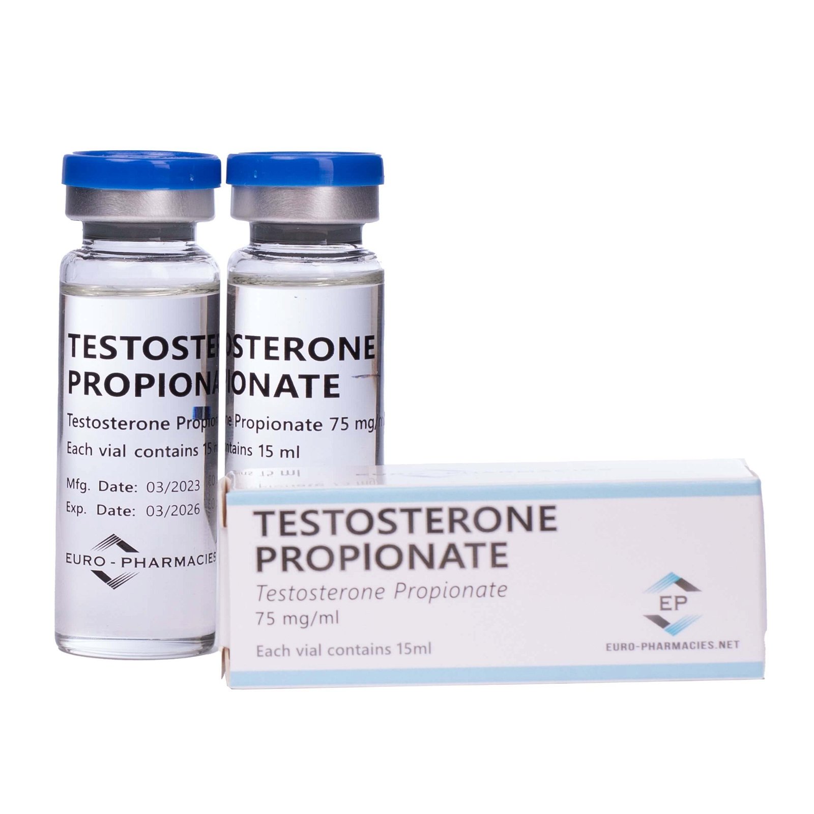EuroPharma 15 ml testosteronpropionaat 75