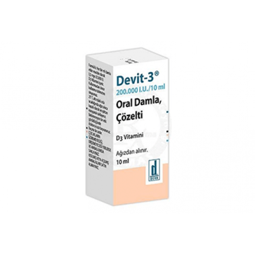 Devit-3-200.000-Iu-10-Ml.-Gocce-Orali-Soluzione-Colecalciferolo-Vitamina-D3-Deva