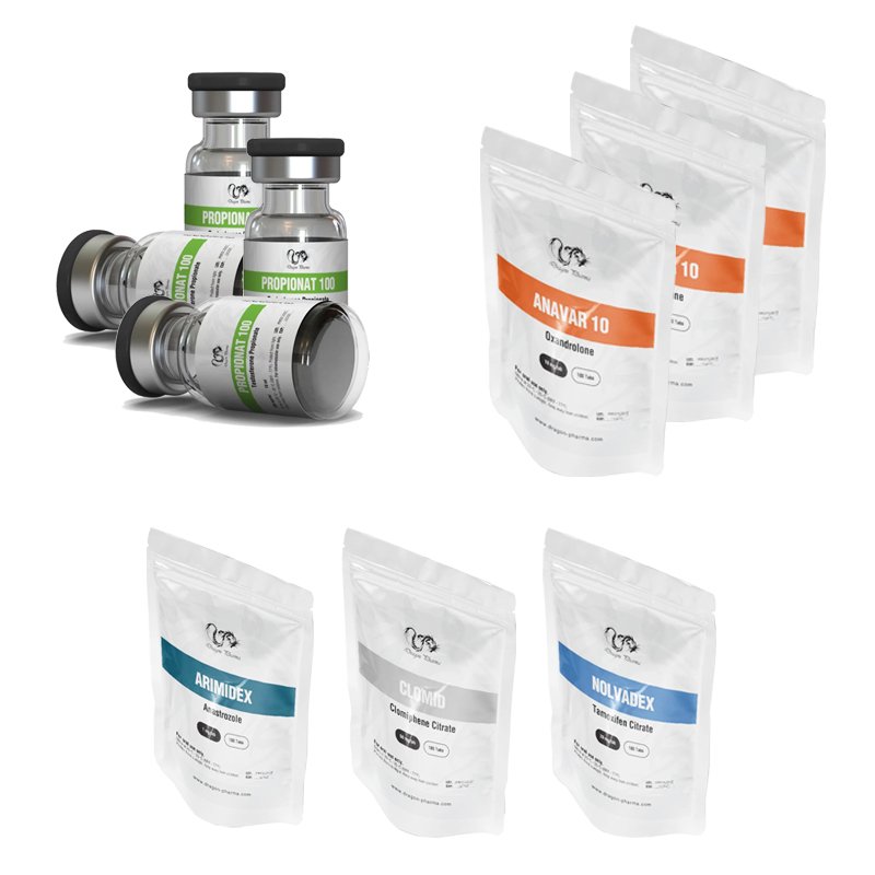 Power Gain Pack – Anavar – Test P – 6 Wochen – Orale Steroide – Dragon Pharma