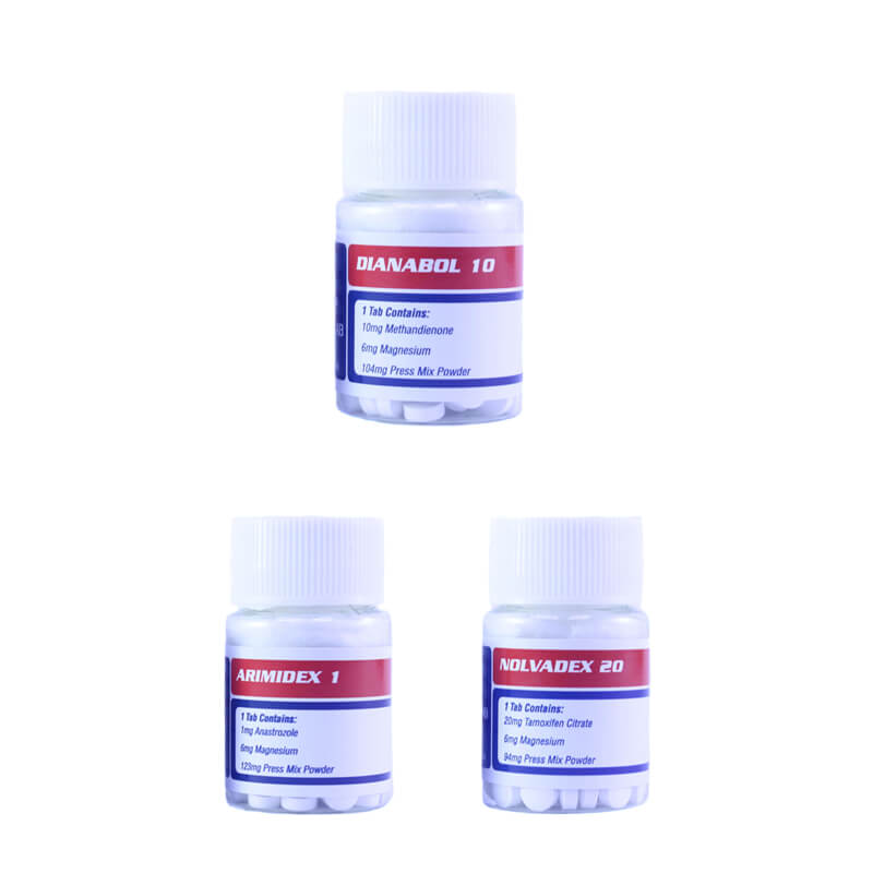 Pack 2GETMASS – Prise de masse 4 semaines (Stéroide Oral Dianabol)Prius Labs