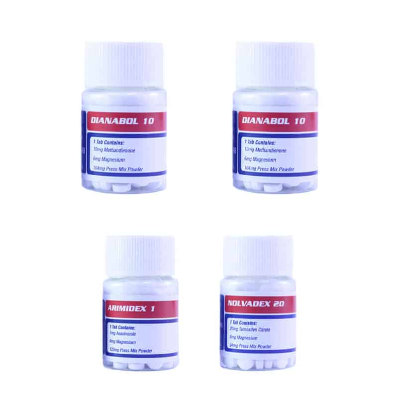 Pack 2GETMASS – Massawinst 6 weken (orale steroïde Dianabol) Prius Labs