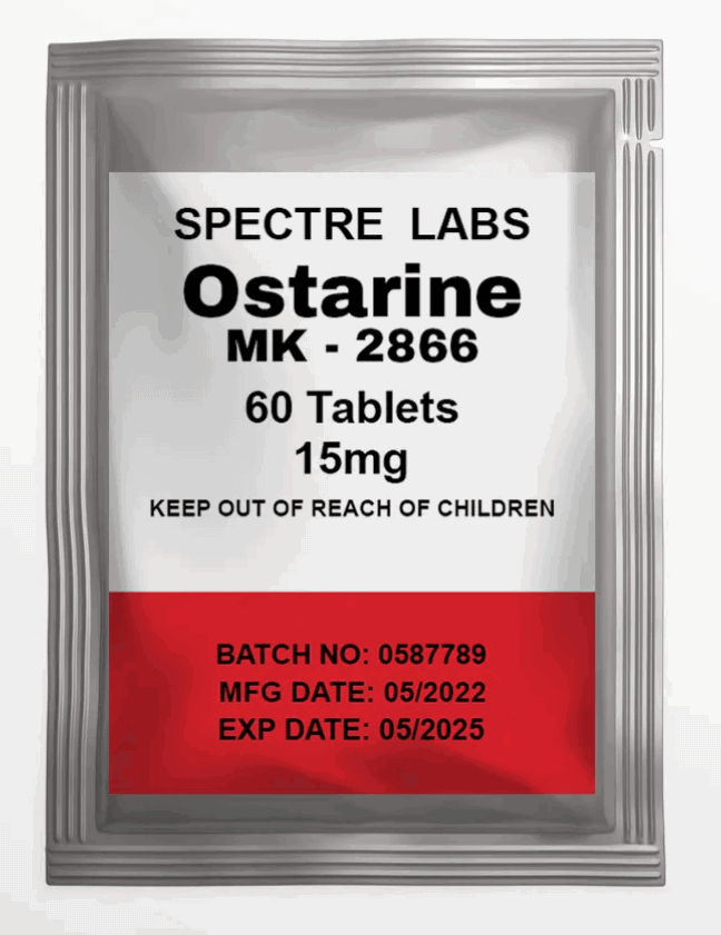 Ostarina 15mg 60 cápsulas – HUTECH