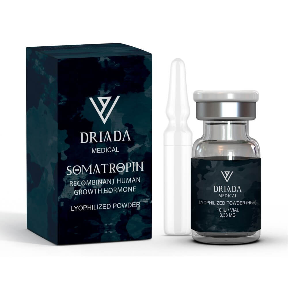 Somatropin HGH Liquid 100iu – Driada Medical