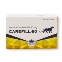 Carefill 80mg - Tadalafil - 100 tabs - Pharmacy-EU – Image 1