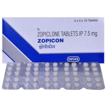 Zopiclone 7.5mg Zopiclone - 100 tabs - Pharmacy-EU - Imagem 1